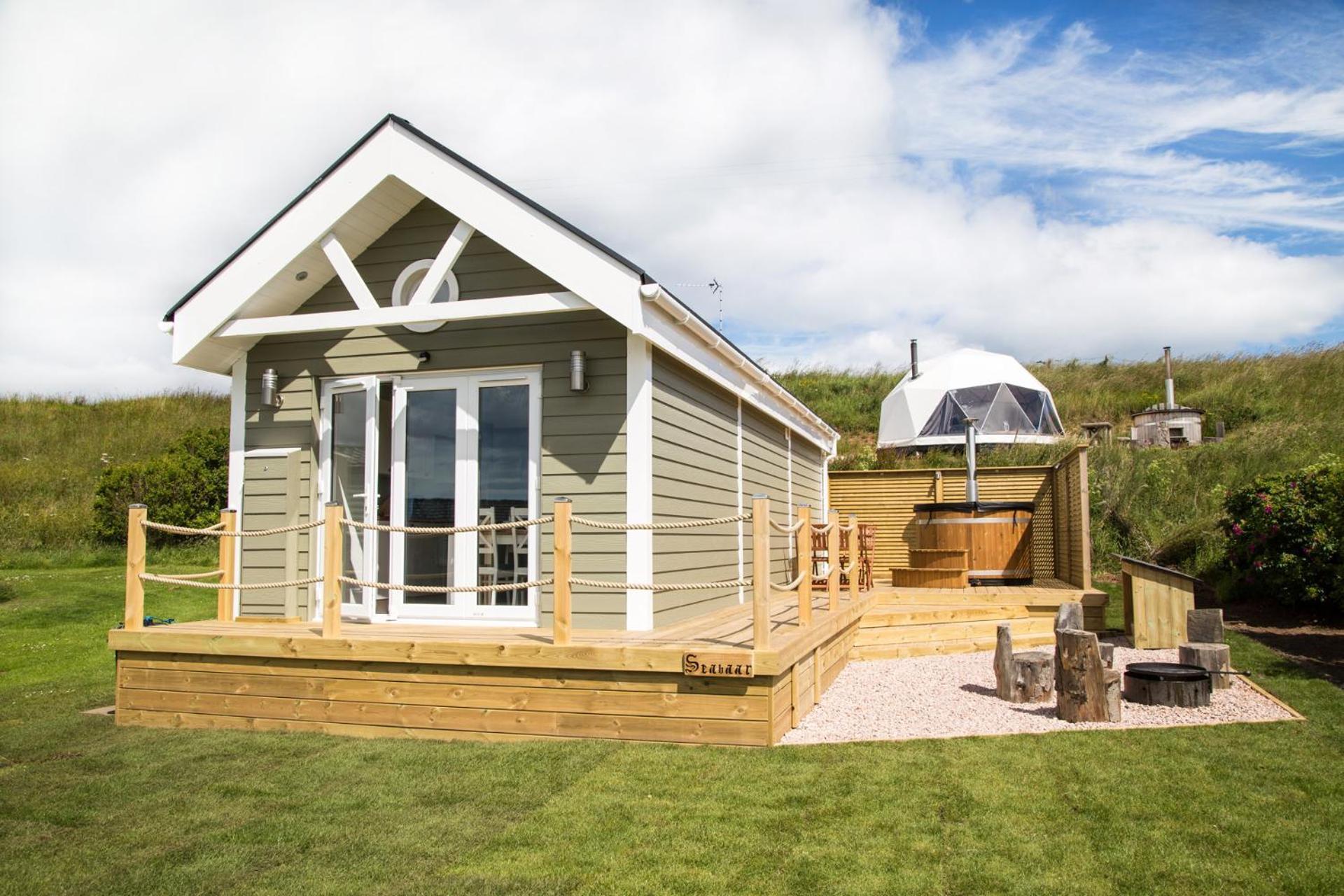 Sauchope Links Holiday Lodge And Glamping Park Crail Esterno foto
